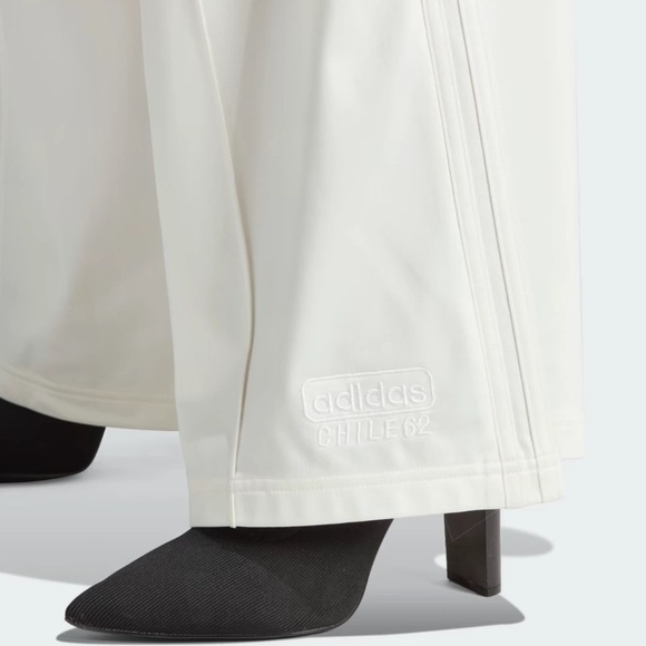 adidas White Wide Leg Pants - Picture 5 of 16